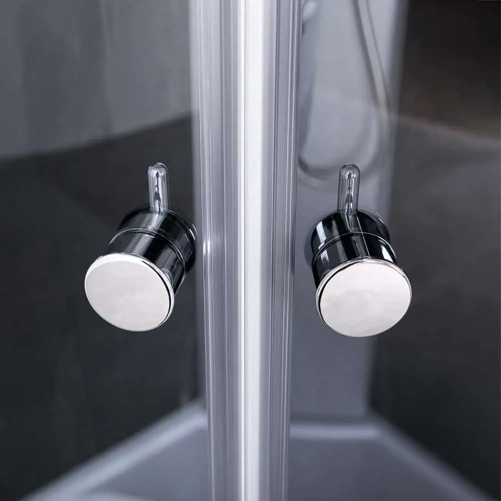 Cabina de dus inchisa LiniaH2O Delia 100x100/40 (Silver)