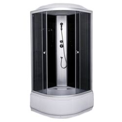 Cabina de dus inchisa LiniaH2O Delia 90x90/40 (Silver)