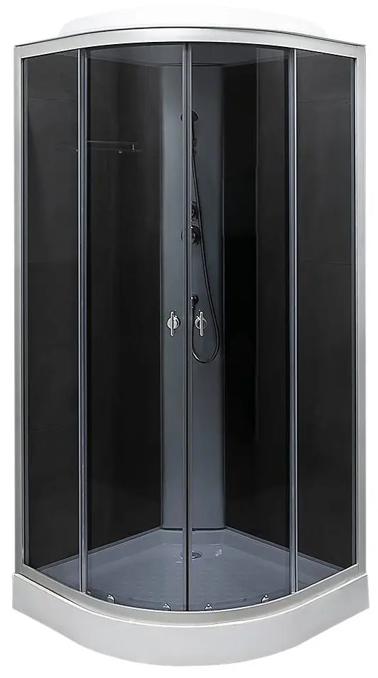 Cabina de dus LiniaH2O Delia 90x90 (Chrome)