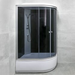 Cabina de dus inchisa LiniaH2O Delia 120x80/40 Left (Silver) Thumb