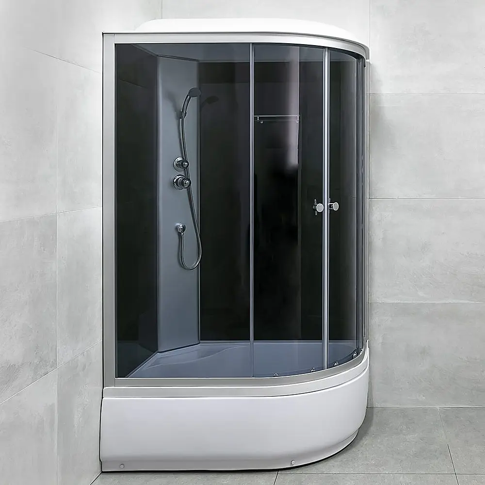 Cabina de dus inchisa LiniaH2O Delia 120x80/40 Left (Silver)