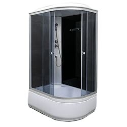 Cabina de dus inchisa LiniaH2O Delia 120x80/40 Left (Silver)