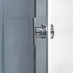 Cabina de dus inchisa LiniaH2O Delia 120x80/40 Left (Silver) Thumb