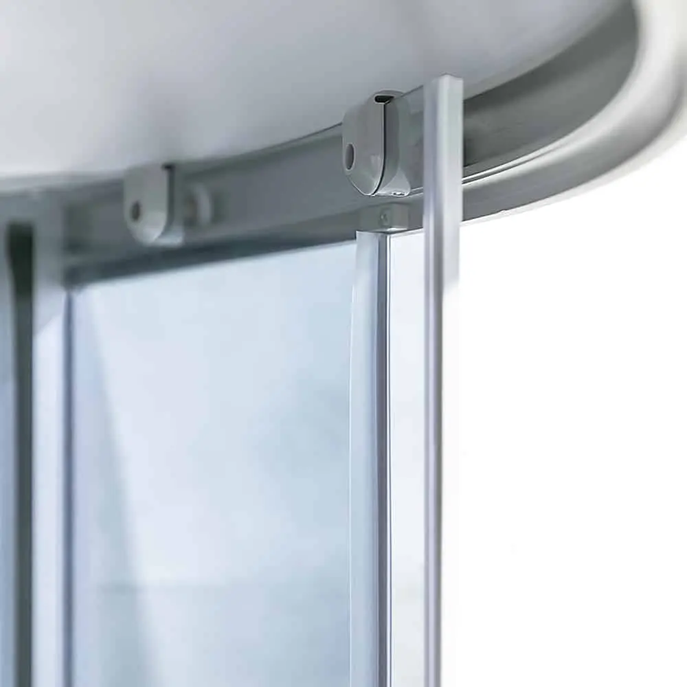 Cabina de dus inchisa LiniaH2O Delia 120x80/40 Left (Silver)