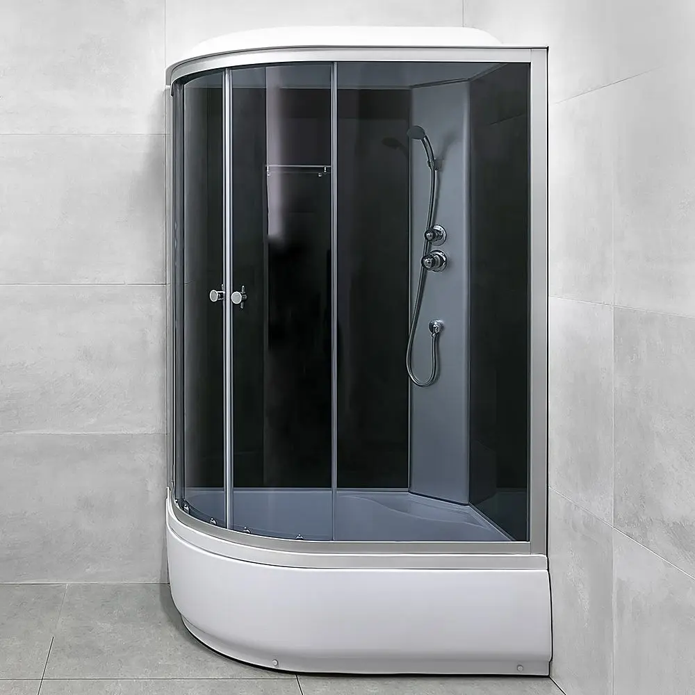 Cabina de dus inchisa LiniaH2O Delia 120x80/40 Right (Silver)