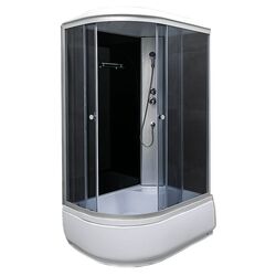 Cabina de dus inchisa LiniaH2O Delia 120x80/40 Right (Silver)