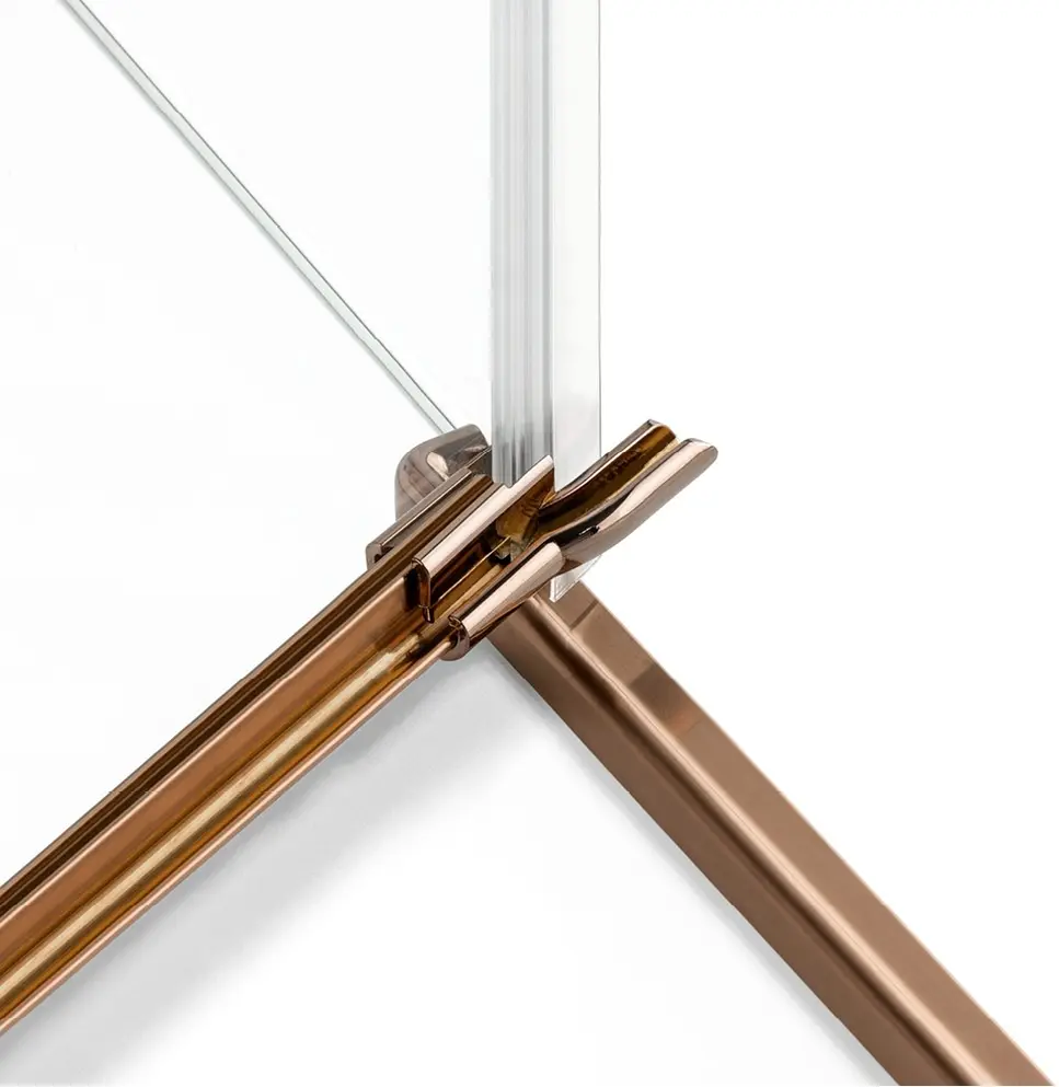 Душевая кабина New Trendy Avexa 90x80x200 (Copper Brushed) - 3