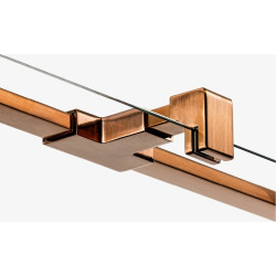 Душевая кабина New Trendy Avexa 90x80x200 (Copper Brushed) Thumb