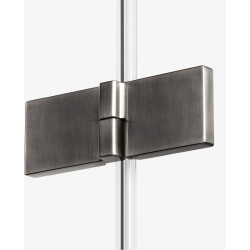 Душевая кабина New Trendy Avexa 90x90x200 (Gunmetal Brushed) Thumb