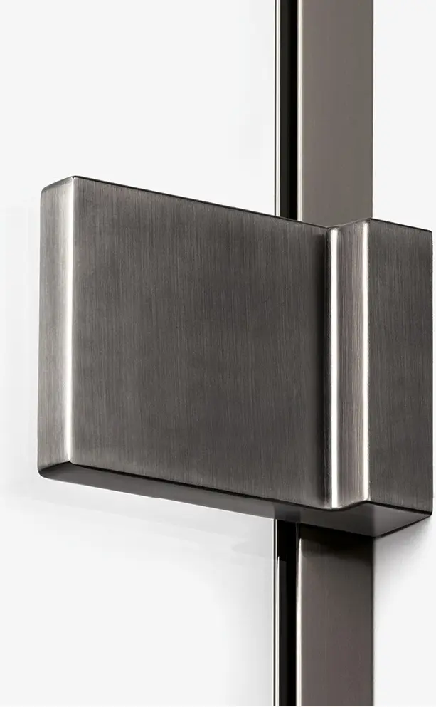 Душевая кабина New Trendy Avexa 90x90x200 (Gunmetal Brushed) - 5