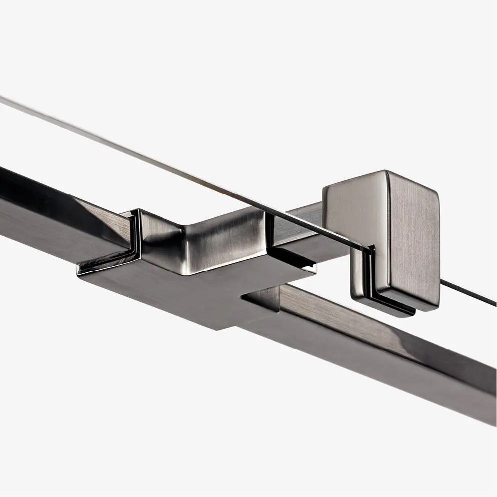 Душевая кабина New Trendy Avexa EXK-3356 90x90 Right (Brushed Gunmetal) - 3