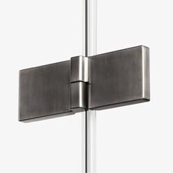 Душевая кабина New Trendy Avexa EXK-3356 90x90 Right (Brushed Gunmetal) Thumb