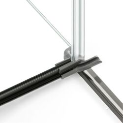 Душевая кабина New Trendy Avexa EXK-3356 90x90 Right (Brushed Gunmetal) Thumb