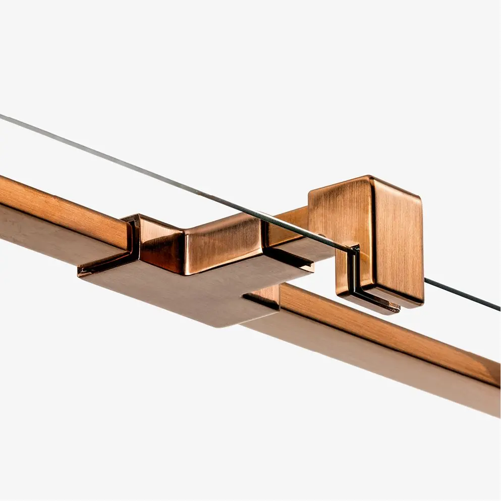 Душевая кабина New Trendy Avexa EXK-3553 90x90 Left (Brushed Copper) - 3