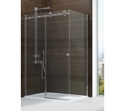 Душевая кабина New Trendy Diora EXK-1303/EXK-1305 100x80 (Chrome)