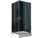 Cabina de dus New Trendy Feria ZF-0025 80x80 (Chrome)