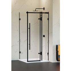 Душевая кабина New Trendy Galaxy K-0793 100x80 (Black)