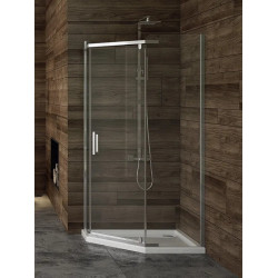 Душевая кабина New Trendy Komfort K-0803 80x80x195 (Chrome) Thumb