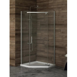 Душевая кабина New Trendy Komfort K-0803 80x80x195 (Chrome)