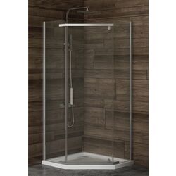 Душевая кабина New Trendy New Komfort K-0804 90x90 (Chrome)