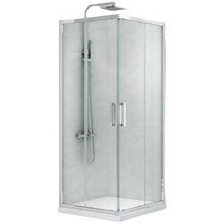 Душевая кабина New Trendy New Praktic K-0465 80x80 (Chrome)