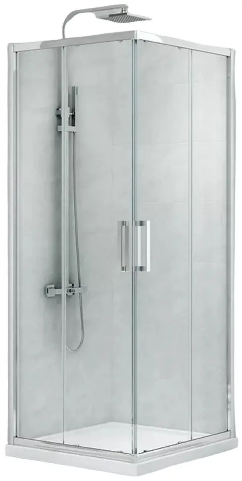 Душевая кабина New Trendy New Praktic K-0465 80x80 (Chrome)