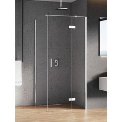 Душевая кабина New Trendy New Renoma D-0114A/D-0084B 90x90 Right (Chrome)