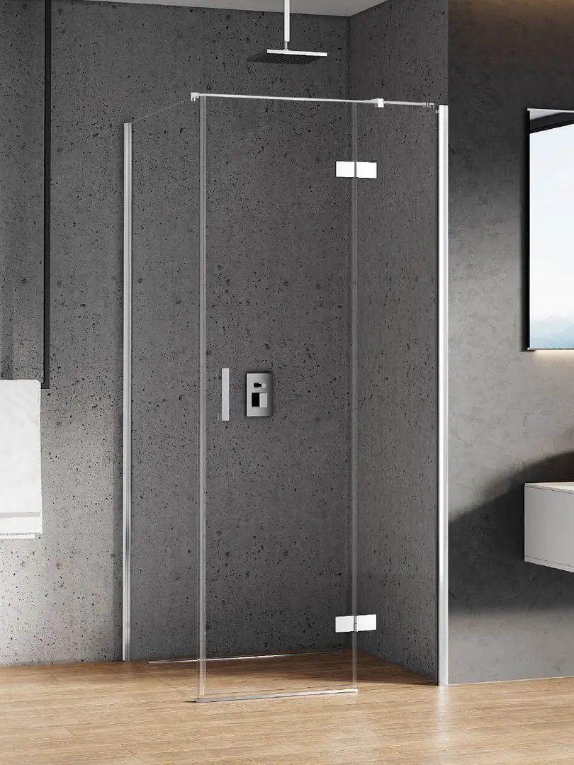 Cabina de dus New Trendy New Renoma D-0114A/D-0084B 90x90 Right (Chrome)