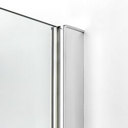 Душевая кабина New Trendy New Renoma D-0117A/D-0084B 120x90 Left (Chrome) Thumb