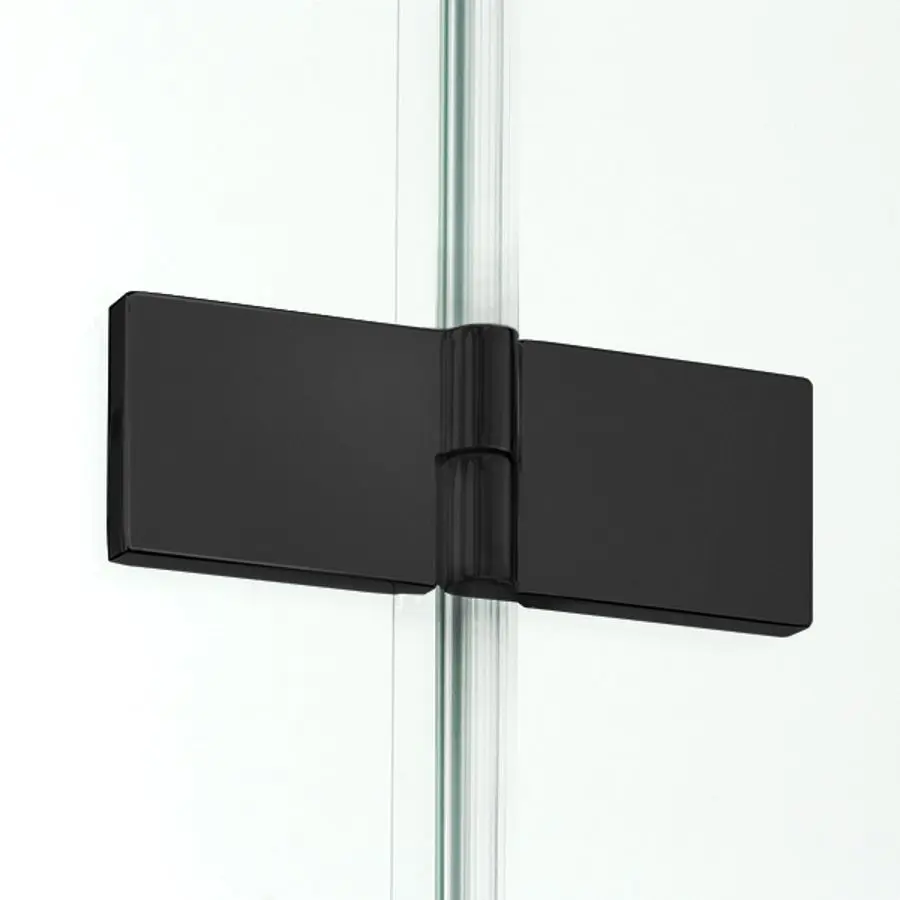 Душевая кабина New Trendy New Renoma D-0203A/D-0111B 90x90 Left (Black) - 3