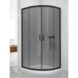 Душевая кабина New Trendy New Varia Black K-0451 80x80 (Black)