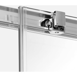 Душевая кабина New Trendy Prime D-0298A/D-0295A 80x100x200 (Chrome) Thumb