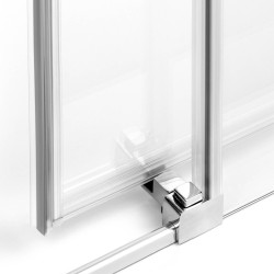 Душевая кабина New Trendy Prime D-0298A/D-0295A 80x100x200 (Chrome) Thumb