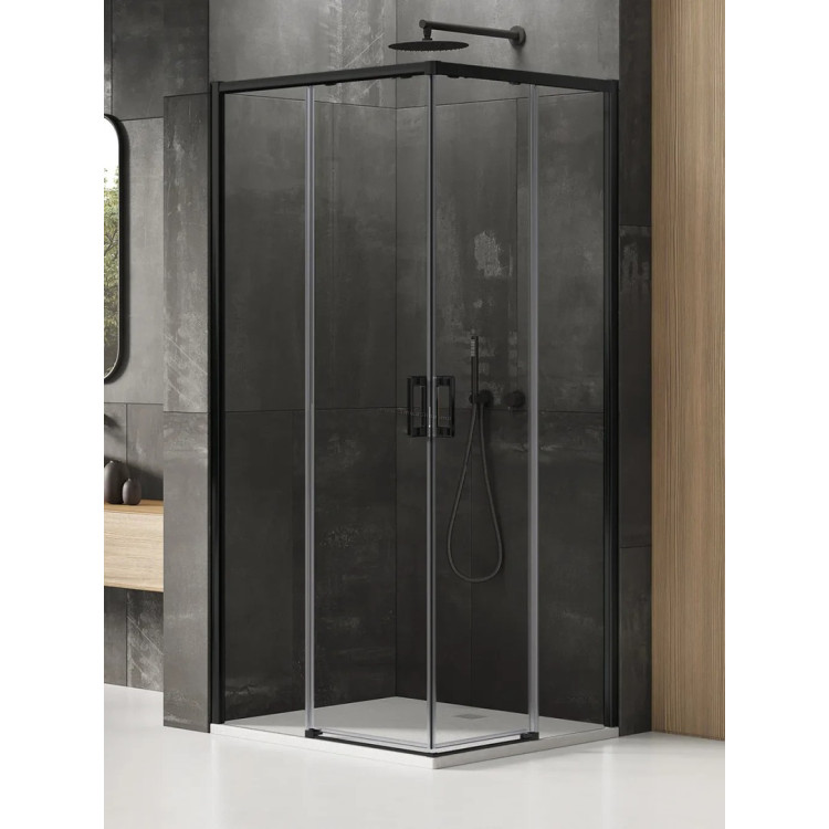 Душевая кабина New Trendy Prime D-0314A/D-0315A5 90x90x200 (Black)