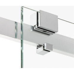 Душевая кабина New Trendy Softi EXK-3910 100x80x200 (Silver) Thumb