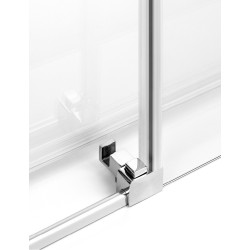 Душевая кабина New Trendy Softi EXK-3910 100x80x200 (Silver) Thumb