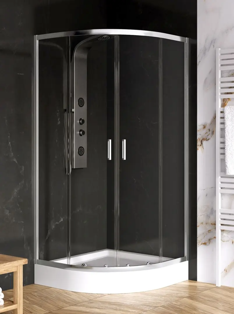 Душевaя кабина New Trendy Suavia ZS-0002 90x90x185 (Chrome)