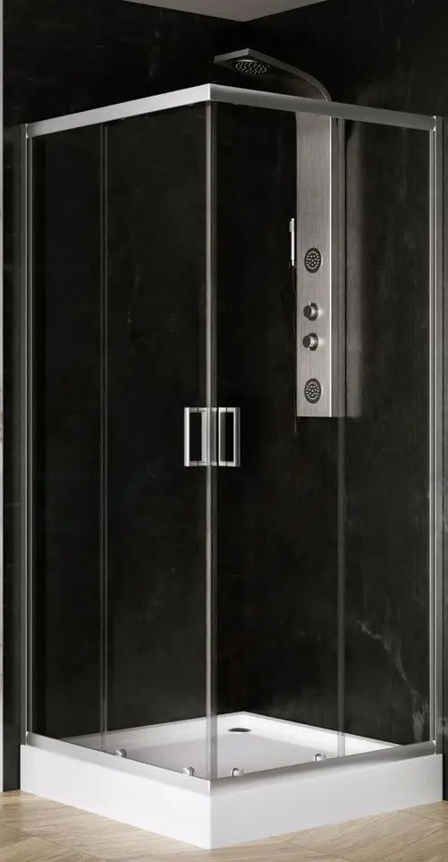Душевая кабина New Trendy Suavia ZS-0004 90x90 (Chrome)