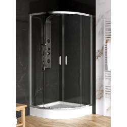 Душевая кабина New Trendy Suvia ZS-0034 90x90x206 (Chrome)