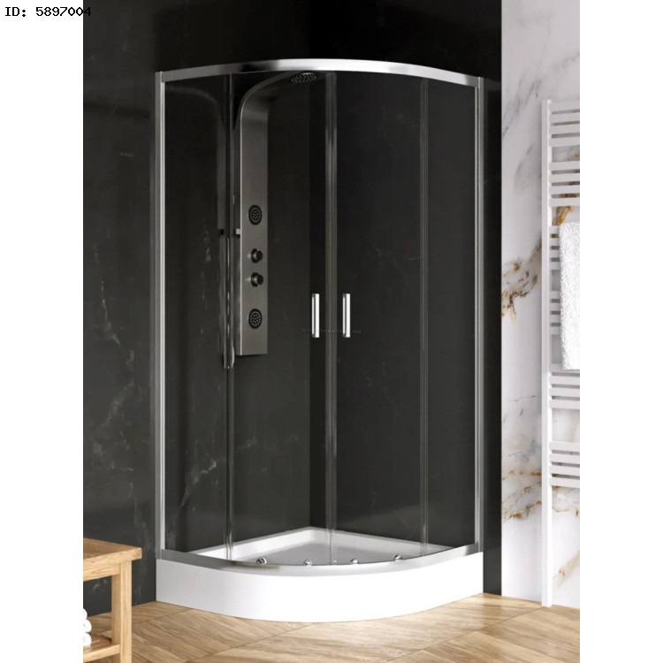 Душевая кабина New Trendy Suvia ZS-0034 90x90x206 (Chrome)