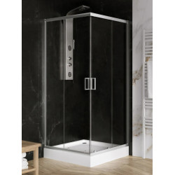 Душевая кабина New Trendy Suvia ZS-0036 90x90x206 (Chrome)