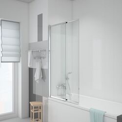 Paravan pentru cada New Trendy Sensi P-0038 100x150 (Chrome)