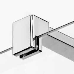 Душевая перегородка New Trendy Velio D-0133B 80x200 (Chrome) Thumb