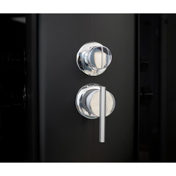 Душевой бокс с гидромассажем Sanotechnik 101512640 90x90 (Black) Thumb