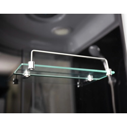 Душевой бокс с гидромассажем Sanotechnik 101512640 90x90 (Black) Thumb