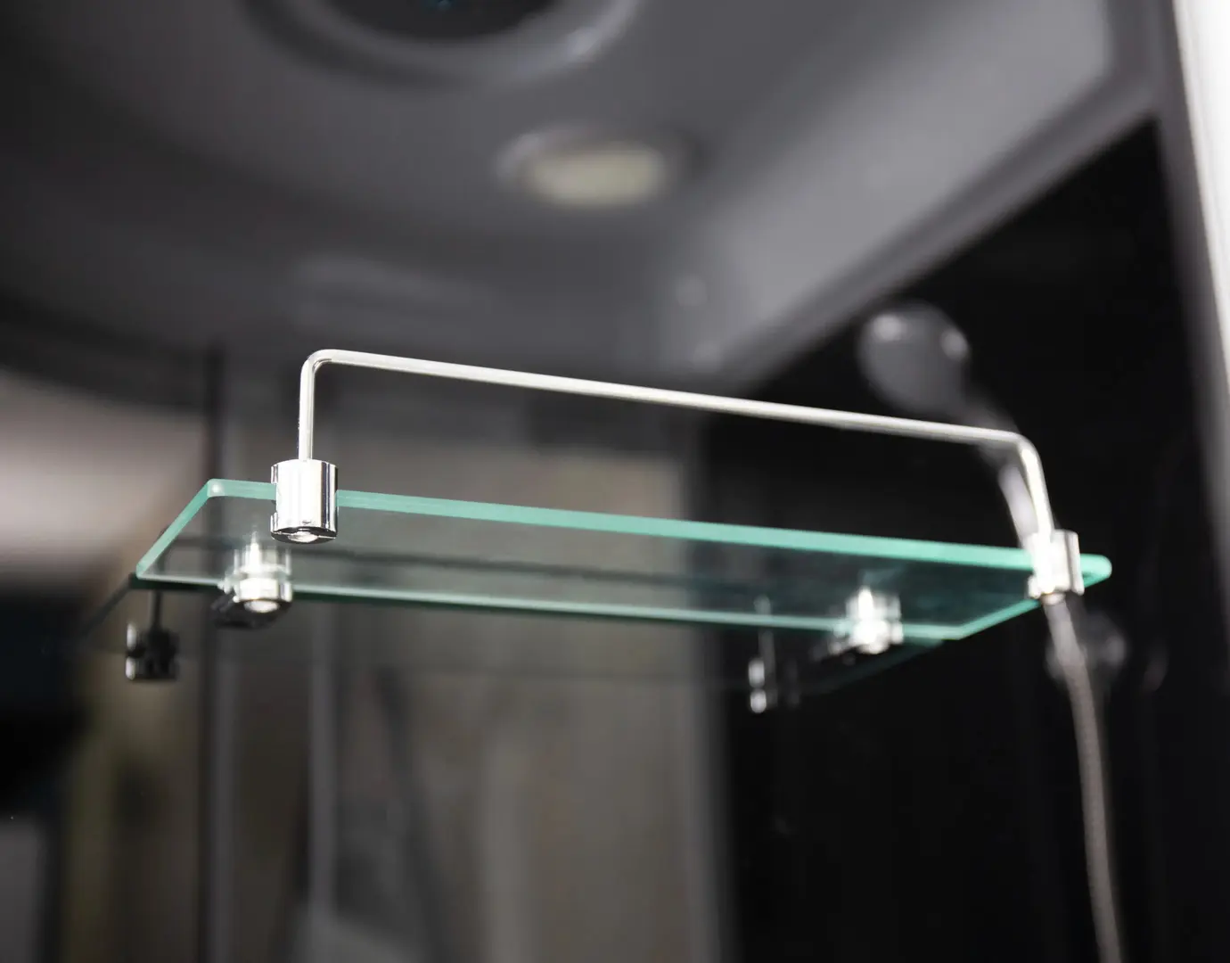 Душевой бокс с гидромассажем Sanotechnik 101512640 90x90 (Black)