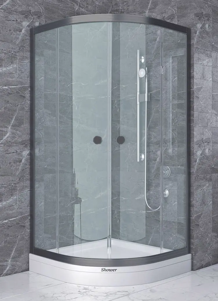 Cabina de dus Shower Neptune NP1 90x90 (Black)