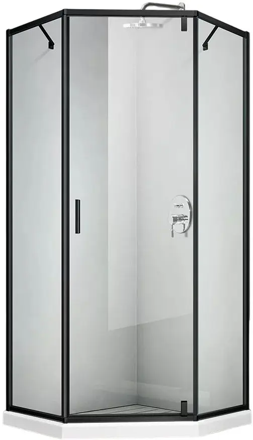 Cabina de dus Stream Alameda 200x90 (Black Matte)