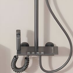 Душевой гарнитур Armata BCT-009-J (Black) Thumb