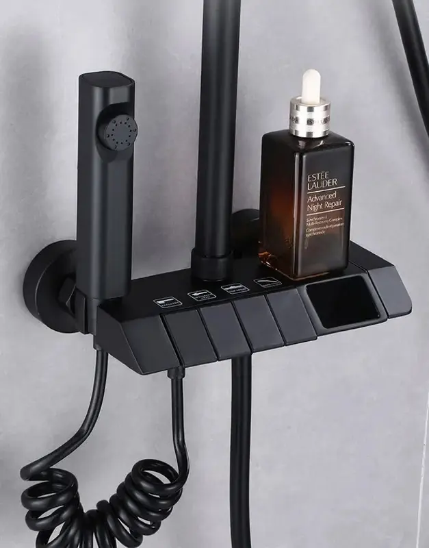 Set de dus Art Flame Orfei 8002 (Black Matte)